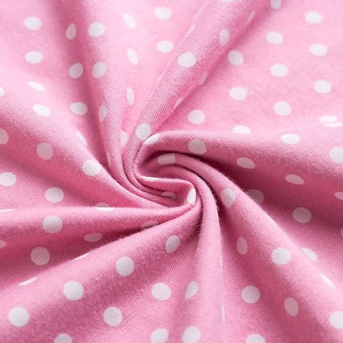 Polka Dots on Prism Pink