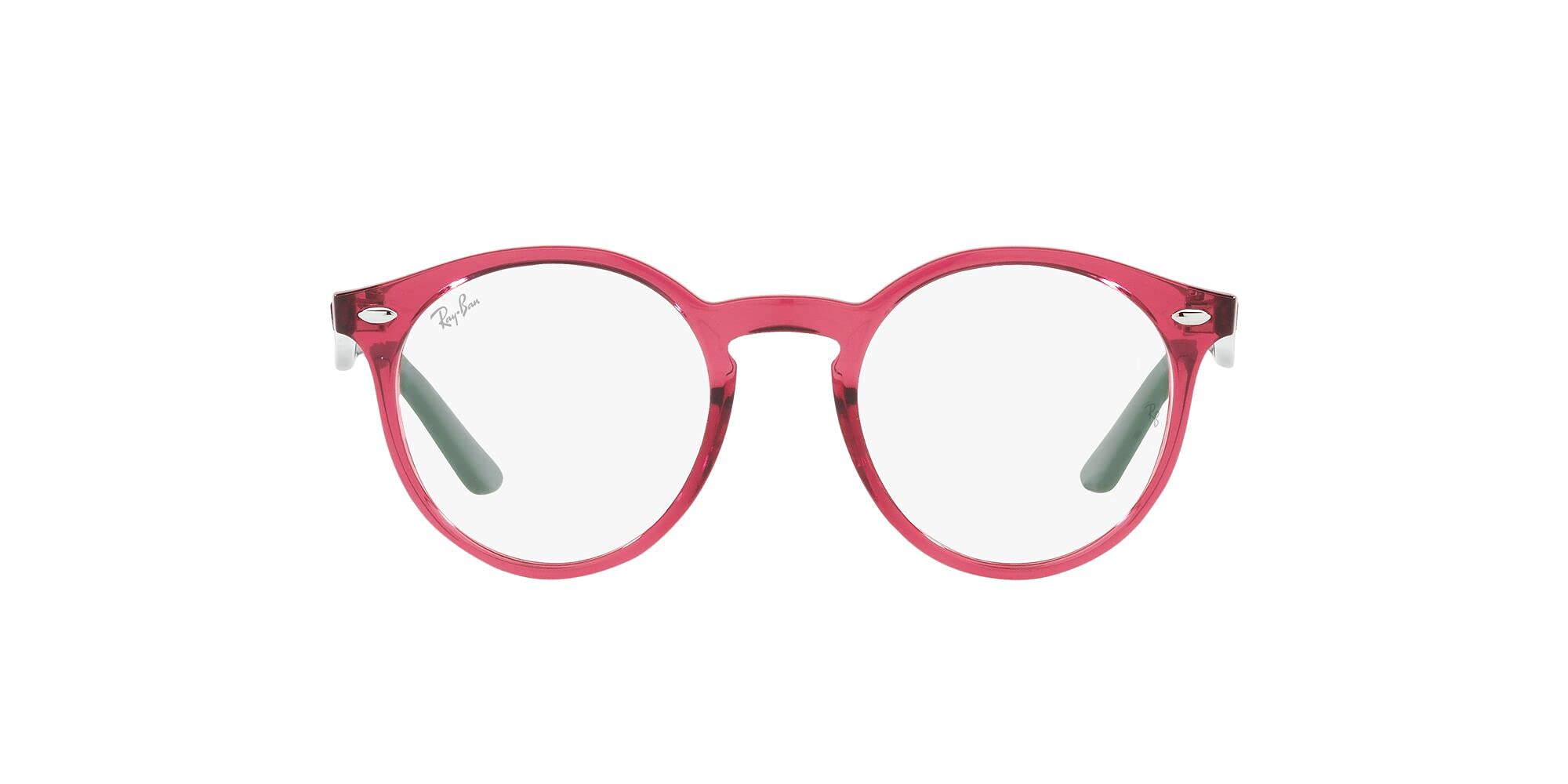 Ray-Ban Kids' Ry1594 Round Prescription Eyeglass Frames – Lightweight & Durable for School, Sports & Outdoor Activities