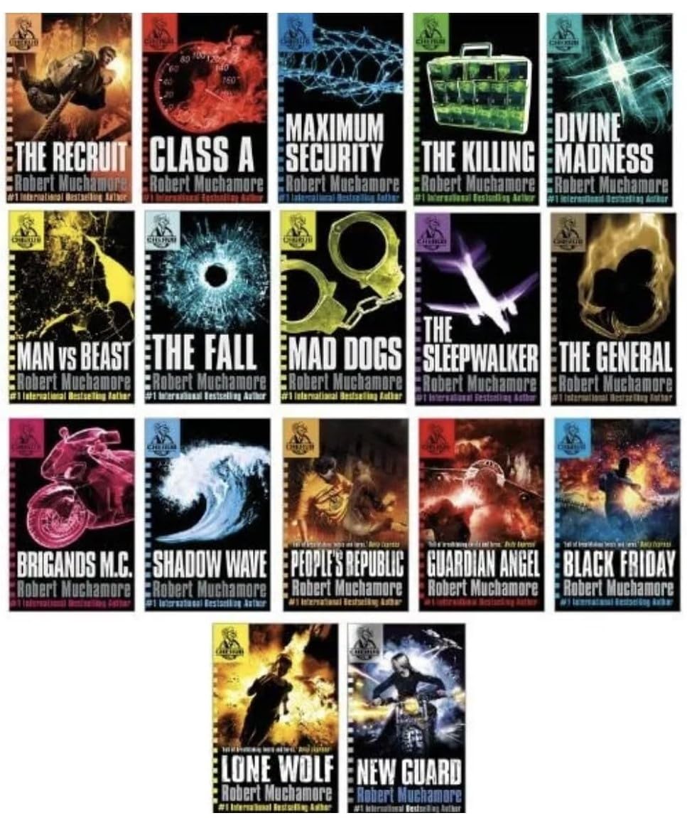 Robert Muchamore Cherub Series 15 Books Collection Set - Complete Teen Spy Adventure Novels for Young Adults | Perfect for Gifts, Reading Clubs & Thriller Lovers