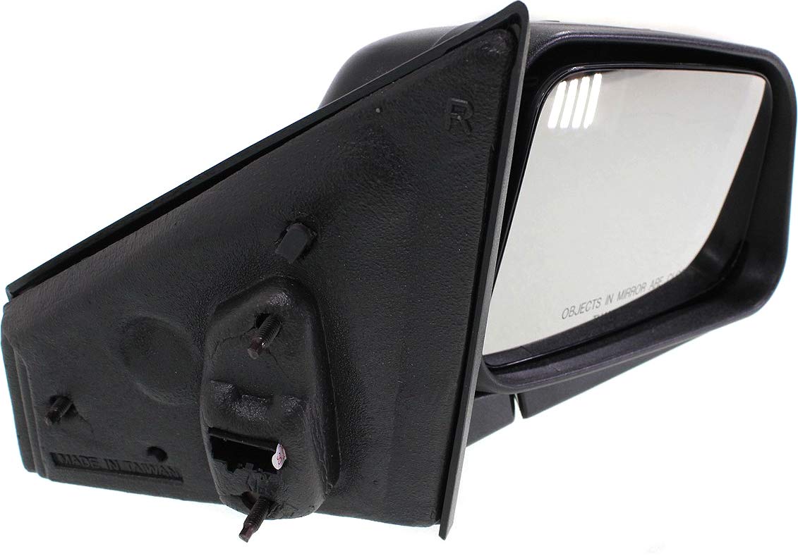 2007 Ford Edge Power Side Mirrors - Driver & Passenger Non-Heated Textured Replacement (Without Memory & Puddle Lamp) | Perfect for Garage DIY Installation & Vehicle Upgrades