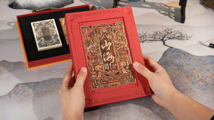 Shanghai Red Artist Box Set - Premium Chinese Calligraphy & Painting Kit for Beginners & Professionals | Perfect for Home Decor, Gifts & Art Classes