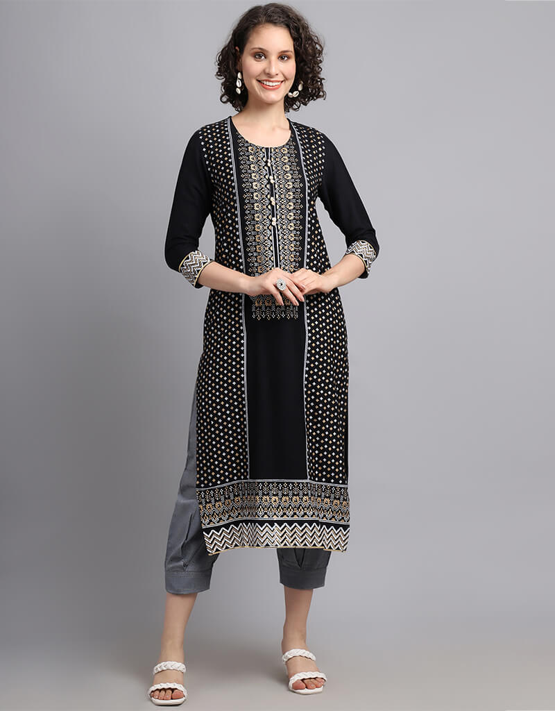 Stylish Black Viscose Rayon Salwar Suit Pant for Women - Comfortable Ethnic Wear for Festivals, Weddings & Special Occasions