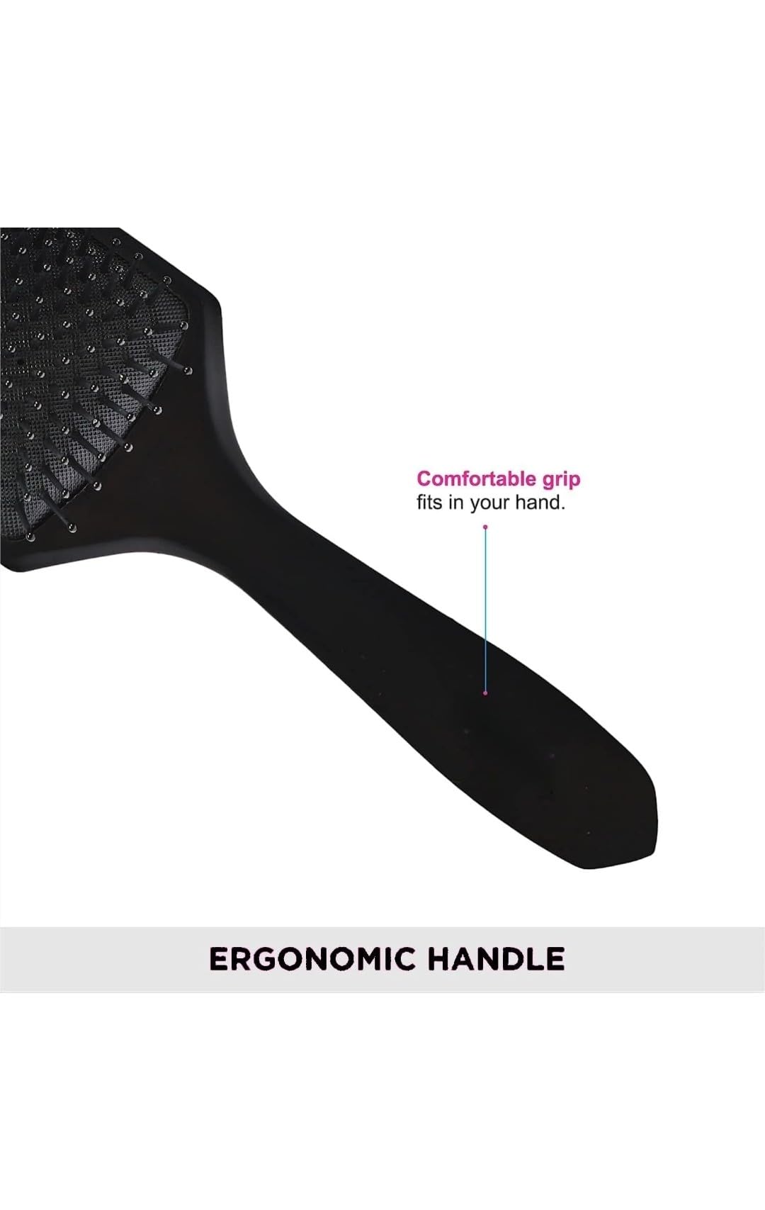 Best Paddle Hair Brush for Smooth & Tangle-Free Hair - Perfect for Styling, Detangling & Blowouts at Home or Salon
