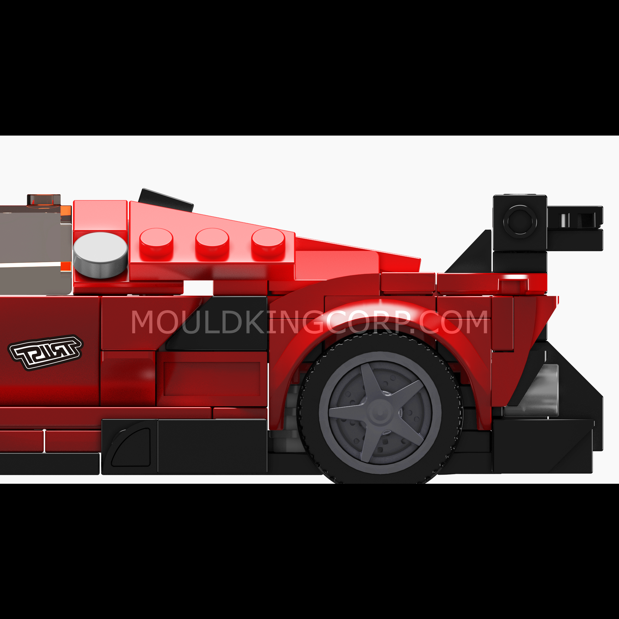 Mould King 27069 P80C Super Car Model Building Set - 449 Piece Construction Toy for Adults & Kids | STEM Educational Building Blocks for Creative Play & Car Lovers | Perfect for Birthday Gifts & Home Decoration