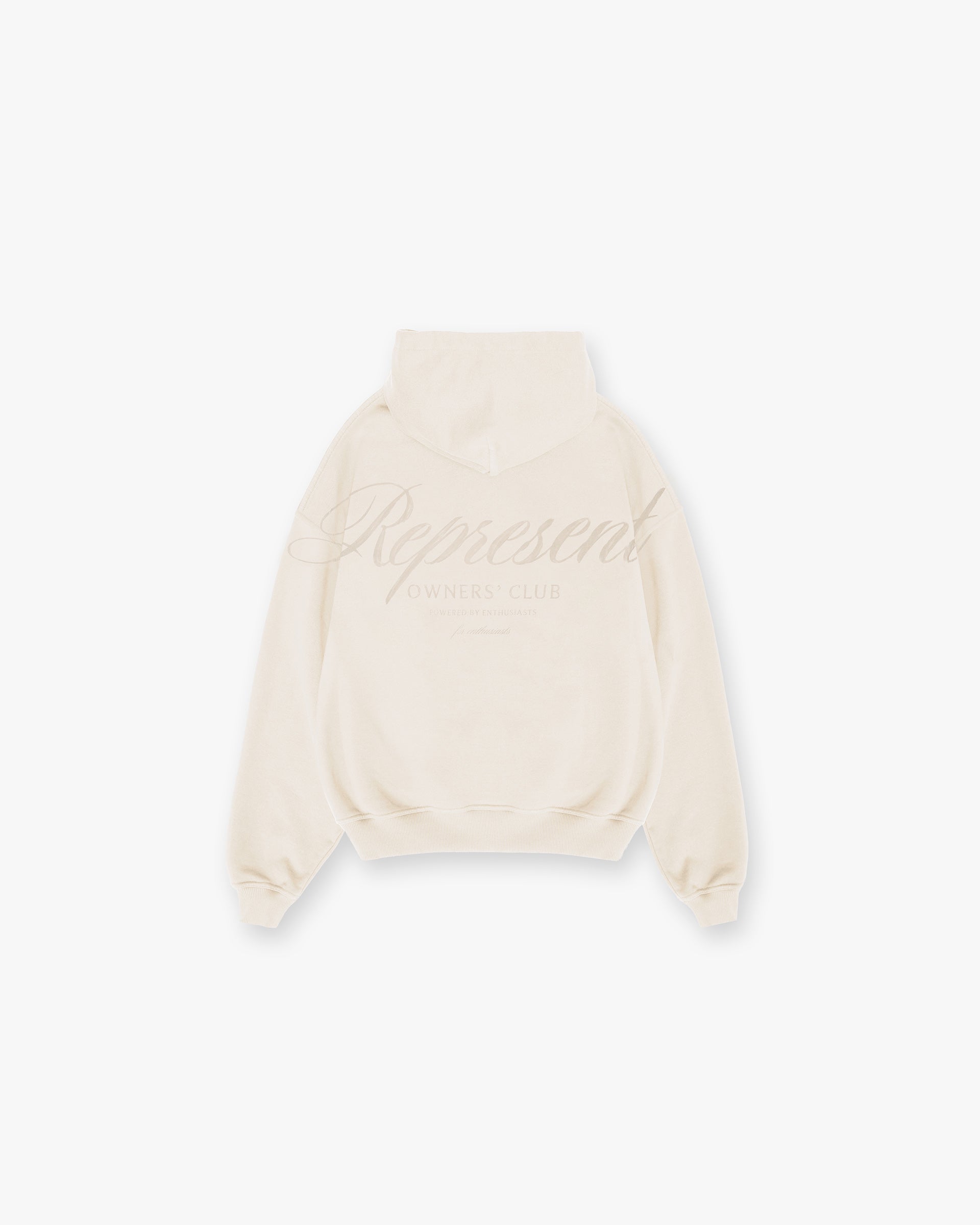Represent X Ounass Owners Club Script Hoodie - Premium Streetwear for Men & Women | Perfect for Casual Outfits, Gym Wear & Urban Fashion