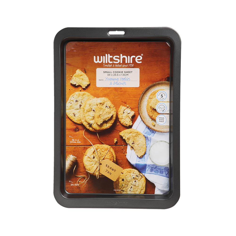 Non-Stick Easybake Cookie Sheet 34cm - Premium Baking Pan for Cookies, Brownies & Pastries - Perfect for Home Baking, Parties & Holiday Treats