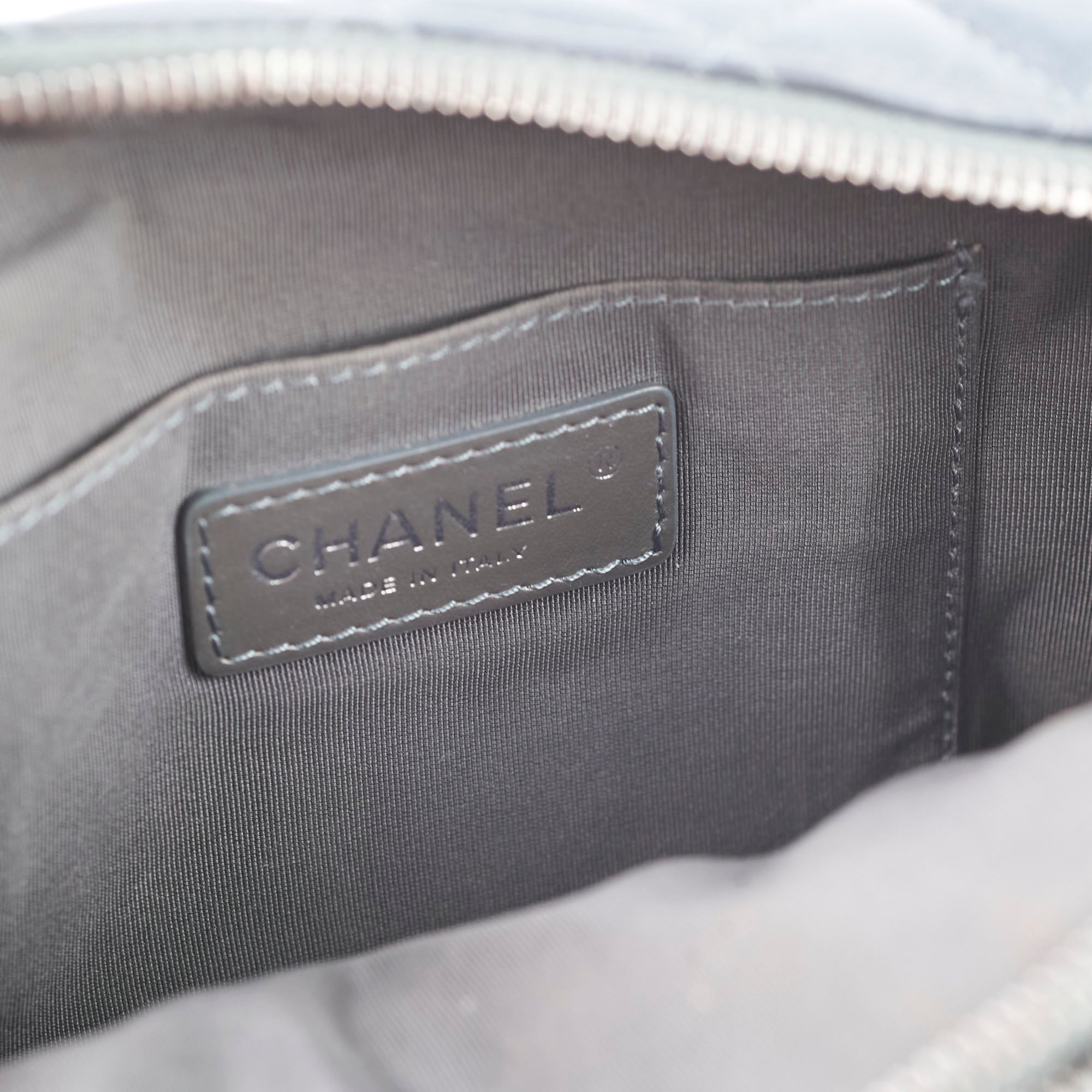 Chanel Street CC Waist Bag Dark Grey - Luxury Crossbody Fanny Pack for Women | Perfect for Travel, Shopping & Everyday Use