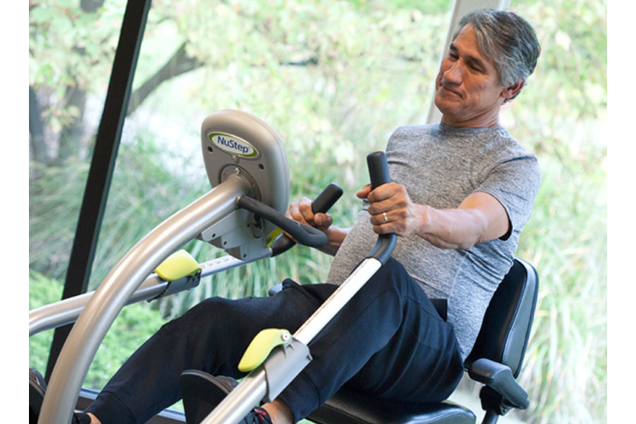 NuStep T4r Recumbent Elliptical Stepper Cross Trainer - Low Impact Exercise Machine for Home Gym, Physical Therapy & Senior Fitness - Perfect for Rehabilitation, Cardio Workouts and Joint-Friendly Training