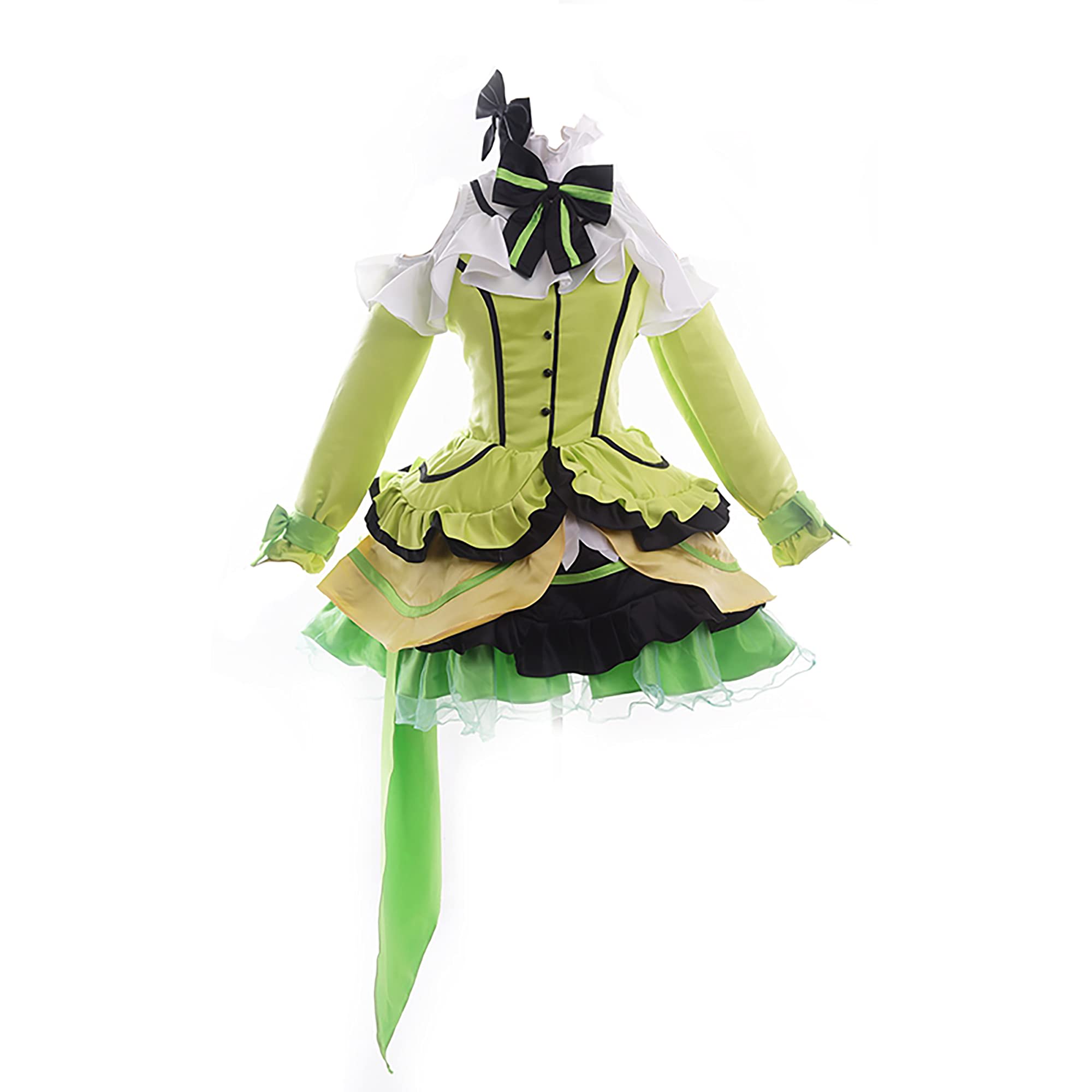Anime Kira Kira Sensation Hoshizora Rin Cosplay Costume - Official Licensed Outfit for Cosplay Events, Halloween & Anime Conventions
