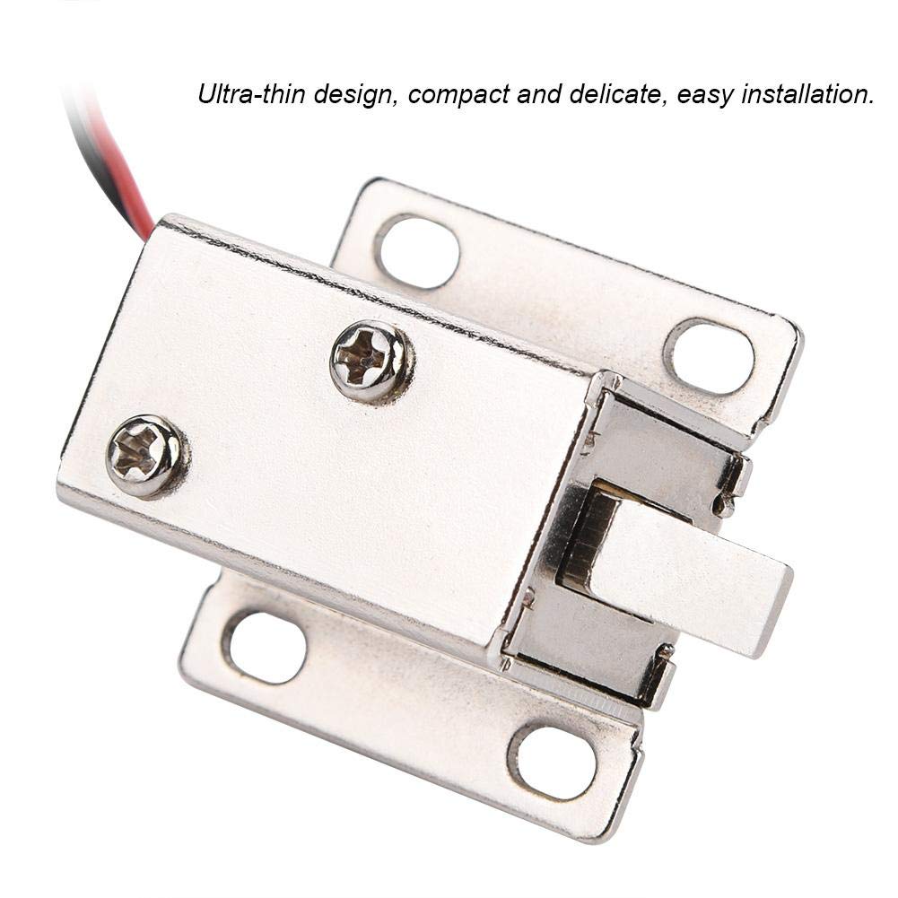 Smart Electric Door Lock - Solenoid Electromagnetic Security Lock for Home, Office, School & Hotel | Access Control System for Cabinets, Drawers & Entry Doors | Perfect for Home Security, Business Protection & Institutional Safety
