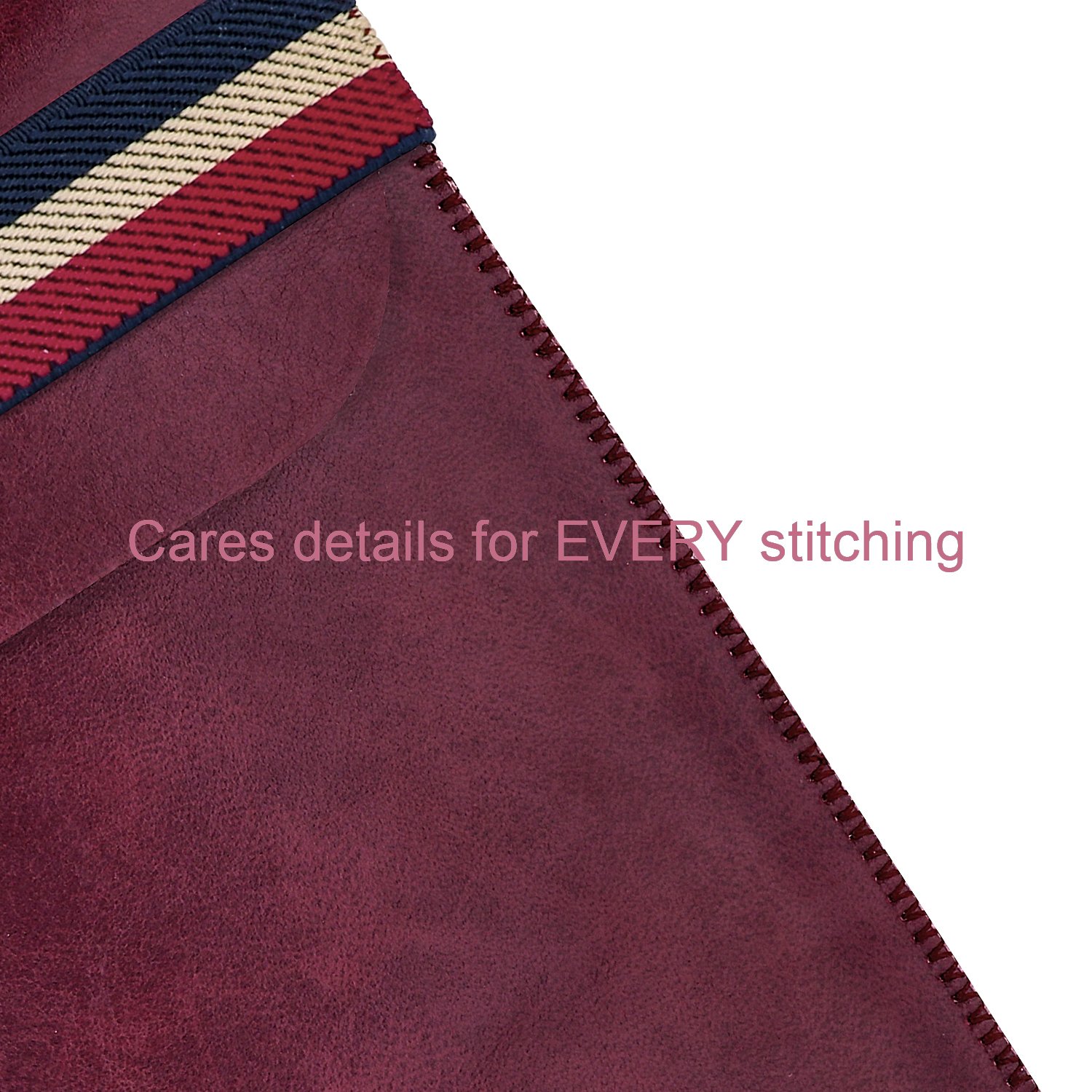 WALNEW 6 Inch Kindle Sleeve Case - Slim Protective Pouch for Kindle 2019, Paperwhite, Voyage, 8th Gen (2016), Kindle 4/5 & Touch | Lightweight Travel Cover Bag in Wine Red | Perfect for Reading, Commuting & Travel Accessories