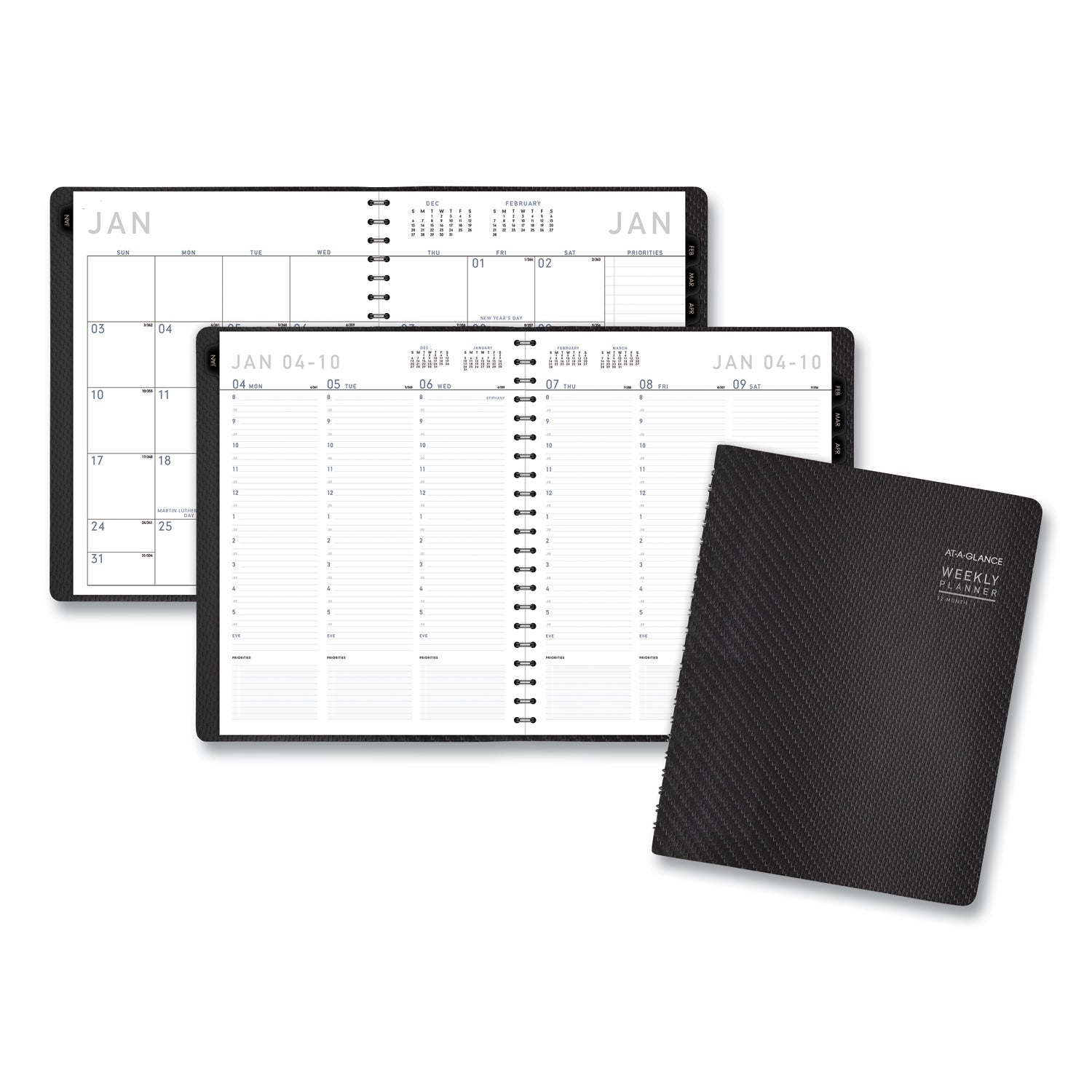 AT A GLANCE® 2025 Weekly & Monthly Planner - Vertical Column Format, 11