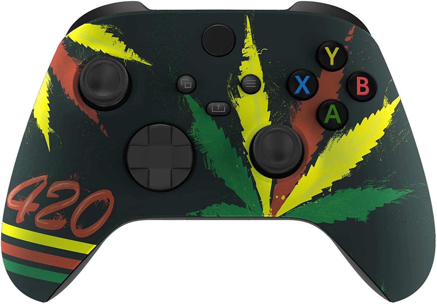 Wireless Xbox Controller for Xbox Series X/S & Xbox One - Ergonomic Soft Touch Grip - Custom Design Gamepad for Enhanced Gaming Experience - Perfect for FPS, Racing & Multiplayer Games