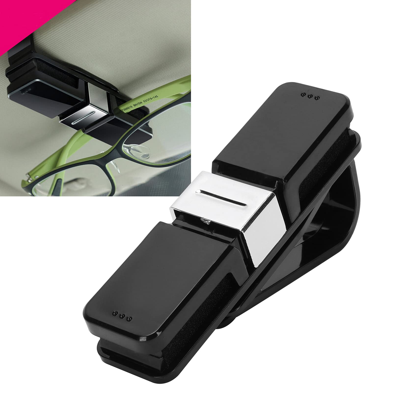 CUTULAMO Sunglasses Holder for Car Air Vent - Universal Glasses Clip for Men & Women - Perfect for Driving, Travel, and Outdoor Activities