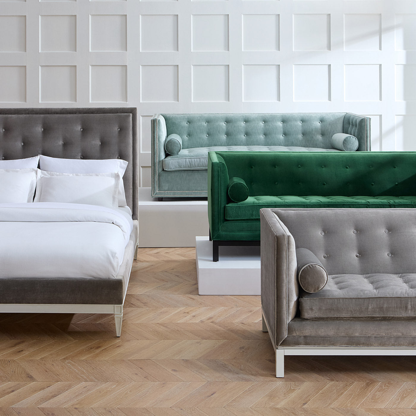 Lampert Loveseat - Modern Upholstered Sofa for Small Spaces | Perfect for Apartments, Living Rooms & Cozy Corners