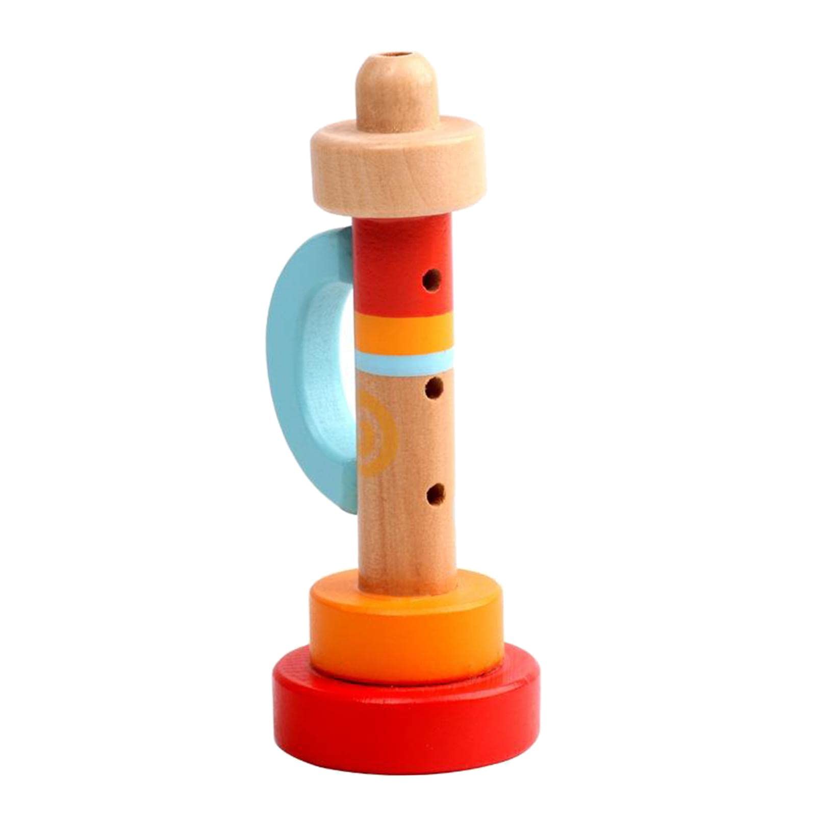 Wooden Trumpet Toy for Kids - Musical Instrument for Pretend Play & Early Learning - Perfect for Birthday Gifts, Classroom Activities & Music Exploration