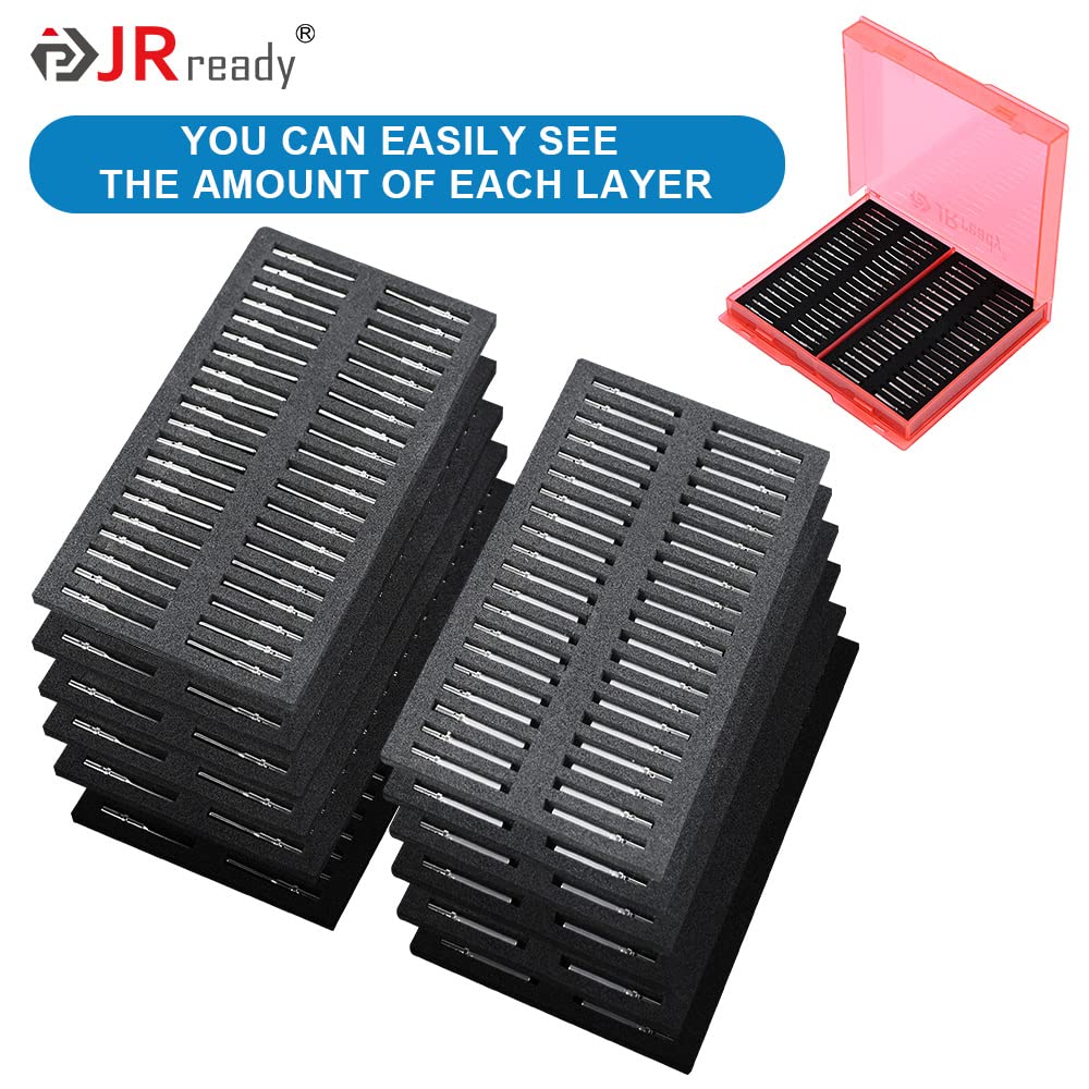 JRready 120 Pairs Deutsch Connector Pins and Sockets - Size 20 AWG DTM Connector Terminals (ST6282 Male Pins 0460-202-20141 & Female Pins 0462-201-20141) for 20-22AWG Wires - Ideal for Automotive, Marine, and Industrial Electrical Wiring Applications