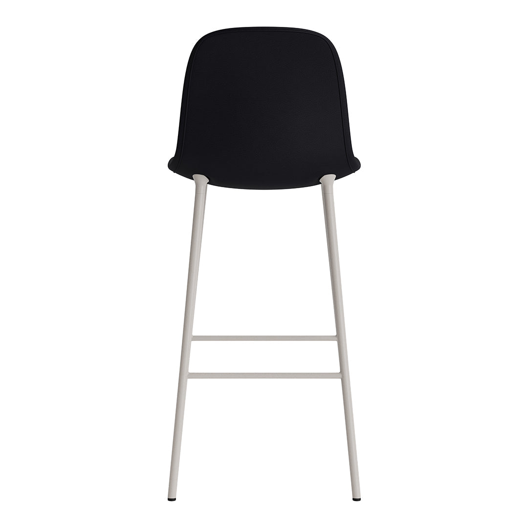 Modern Form Bar Chair - Fully Upholstered Counter Stool with Comfortable Seat - Perfect for Kitchen Islands, Breakfast Bars & Home Bars