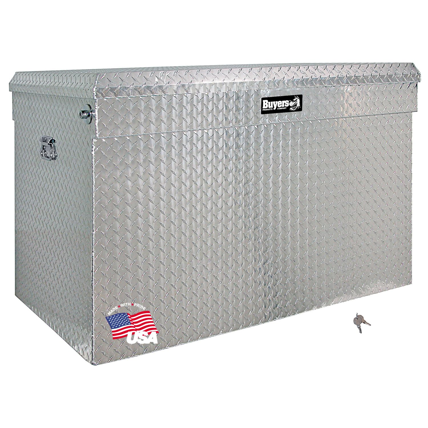 Buyers Products 1712120 Heavy-Duty Aluminum Diamond Tread Tool Box - 30