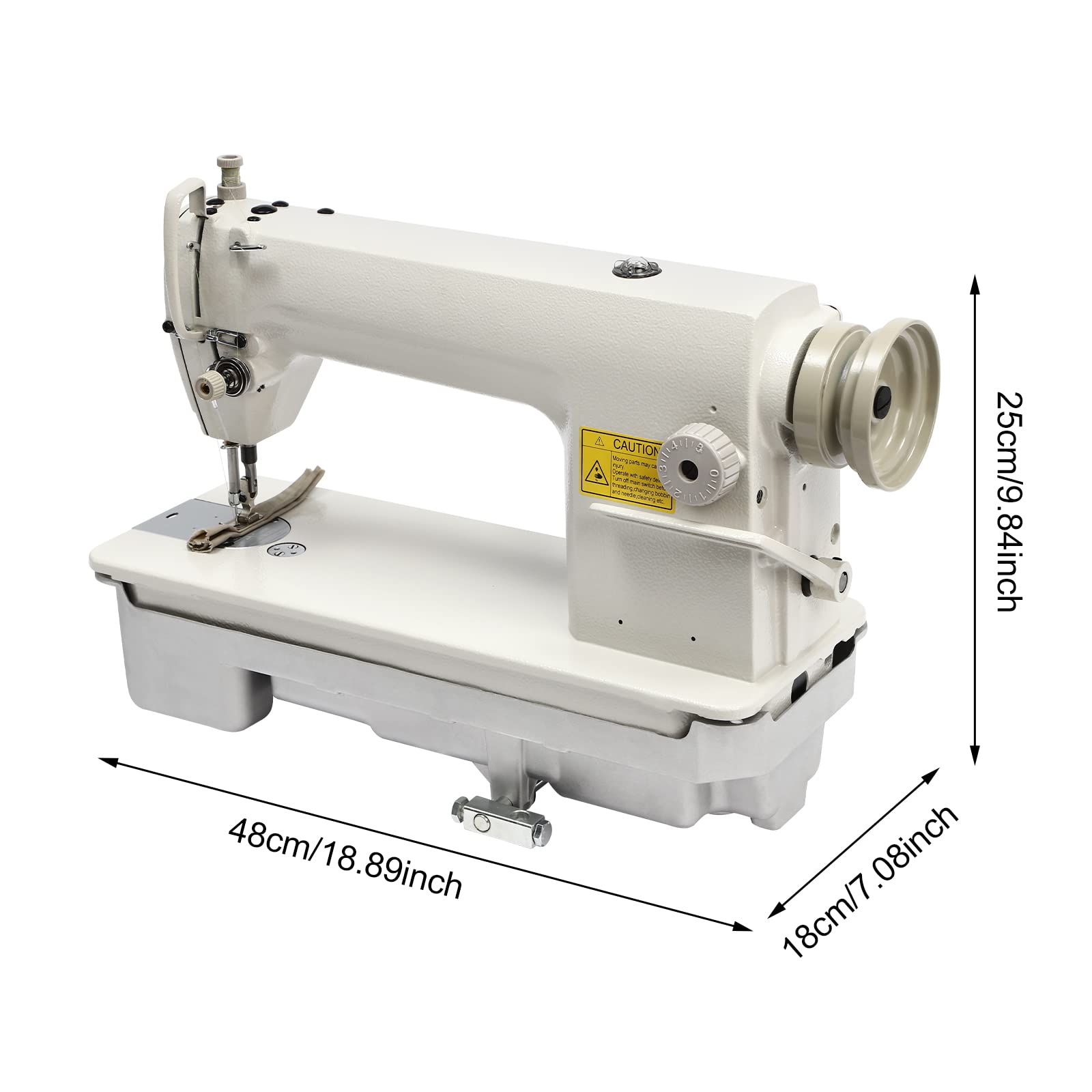Industrial Sewing Machine DDL-8700 - Heavy Duty High Speed Electric Sewing Machine with Accessory Kit, Portable White Sewing Machine for Beginners & Adults - Perfect for Home Tailoring, Upholstery, Leather Craft & DIY Projects