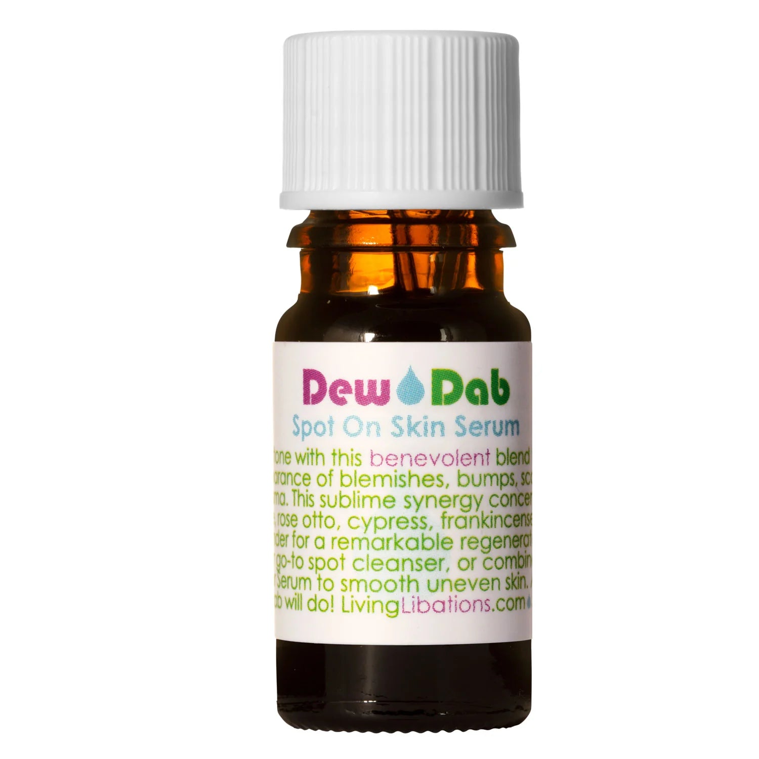 Living Libations Dewdab Organic Face Serum - Hydrating & Anti-Aging Skincare for Glowing Skin | Perfect for Daily Moisturizing & Nighttime Routine