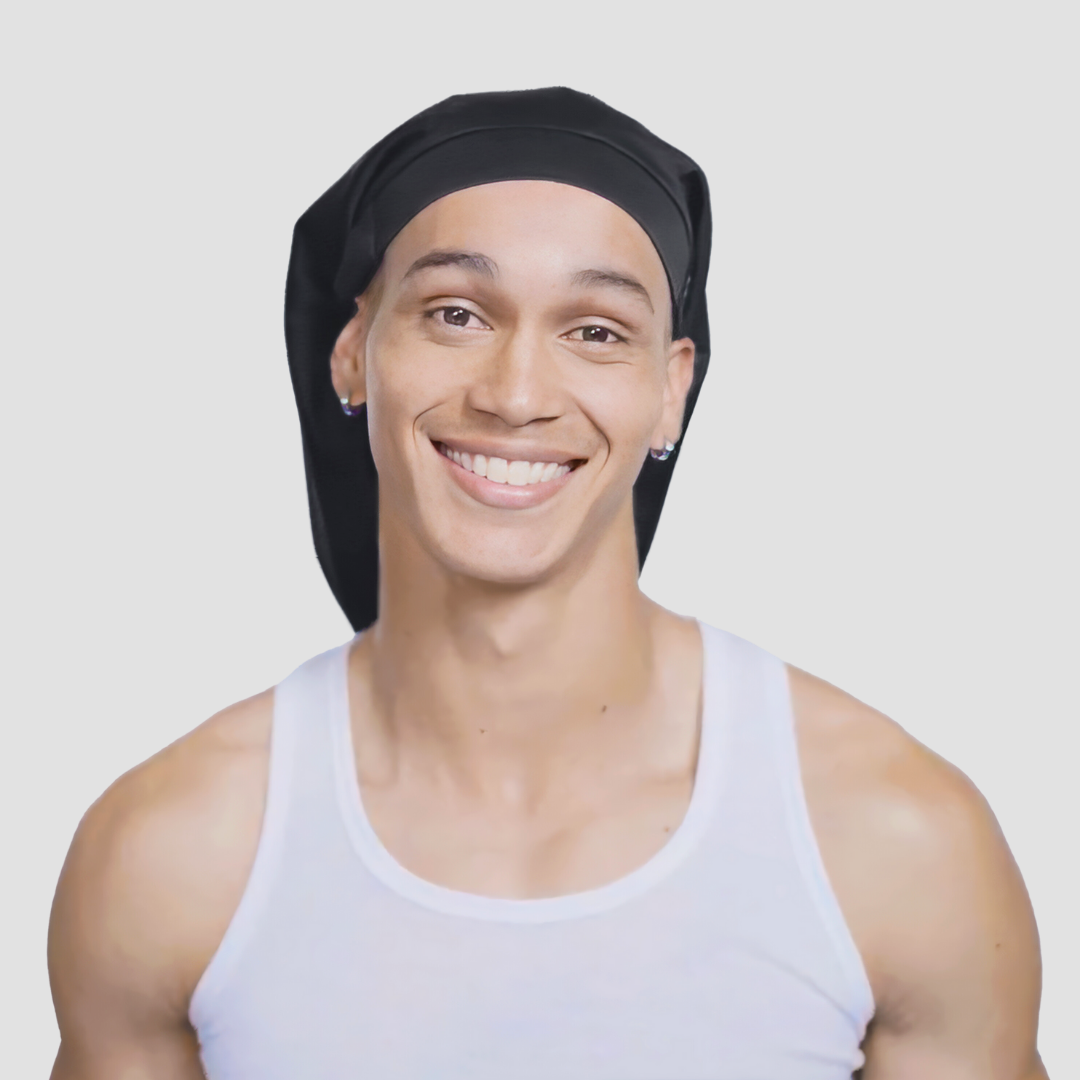 Satin Lined Shower Cap for Men - Waterproof Hair Protection for Wet Hair & Styling - Perfect for Shower, Bath, Salon & Travel