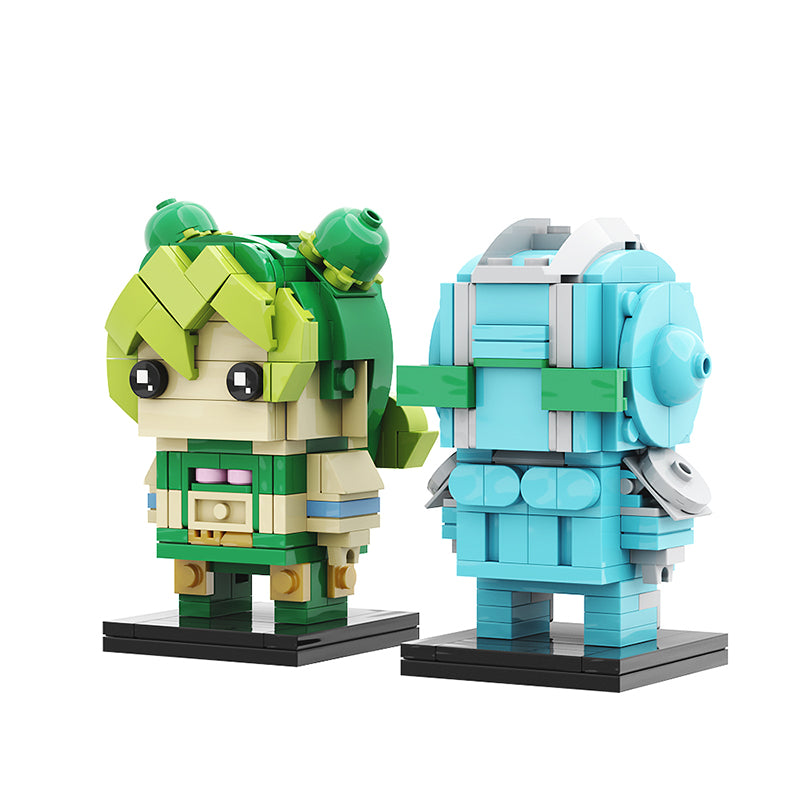 Gobricks Jolyne Cujoh JOJO Anime Building Blocks Set - Perfect for Collectors, Gifts, and Anime-Themed Room Decor