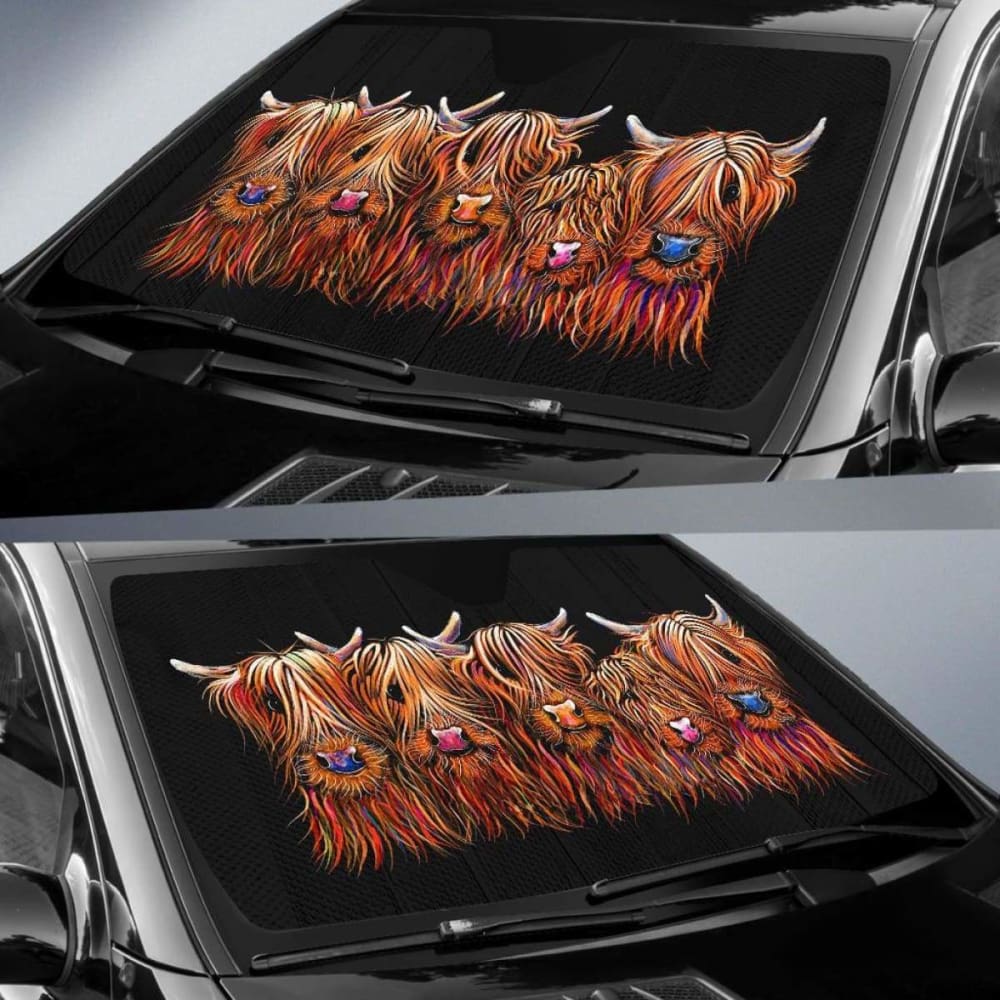 Car Sun Shades for Windshield - Universal Fit 36