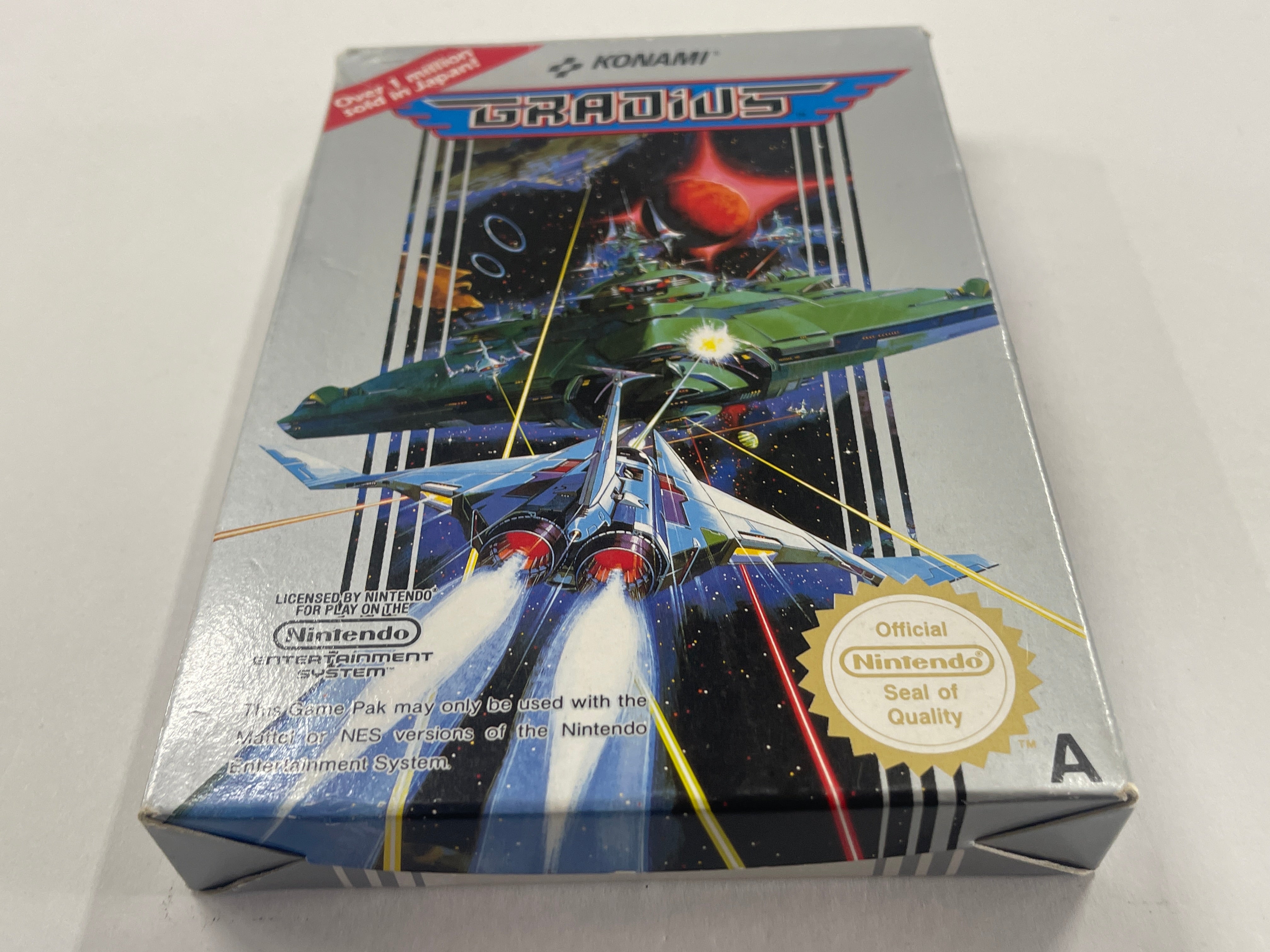 Gradius Classic Video Game - Original Box Included - Perfect for Retro Gaming Enthusiasts & Collectors