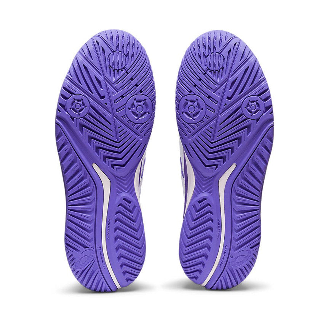ASICS Gel Resolution 9 WIDE Women's Tennis Shoes - White/Amethyst - Premium Court Shoes for Women with Enhanced Support & Comfort - Perfect for Tennis, Pickleball & Court Sports