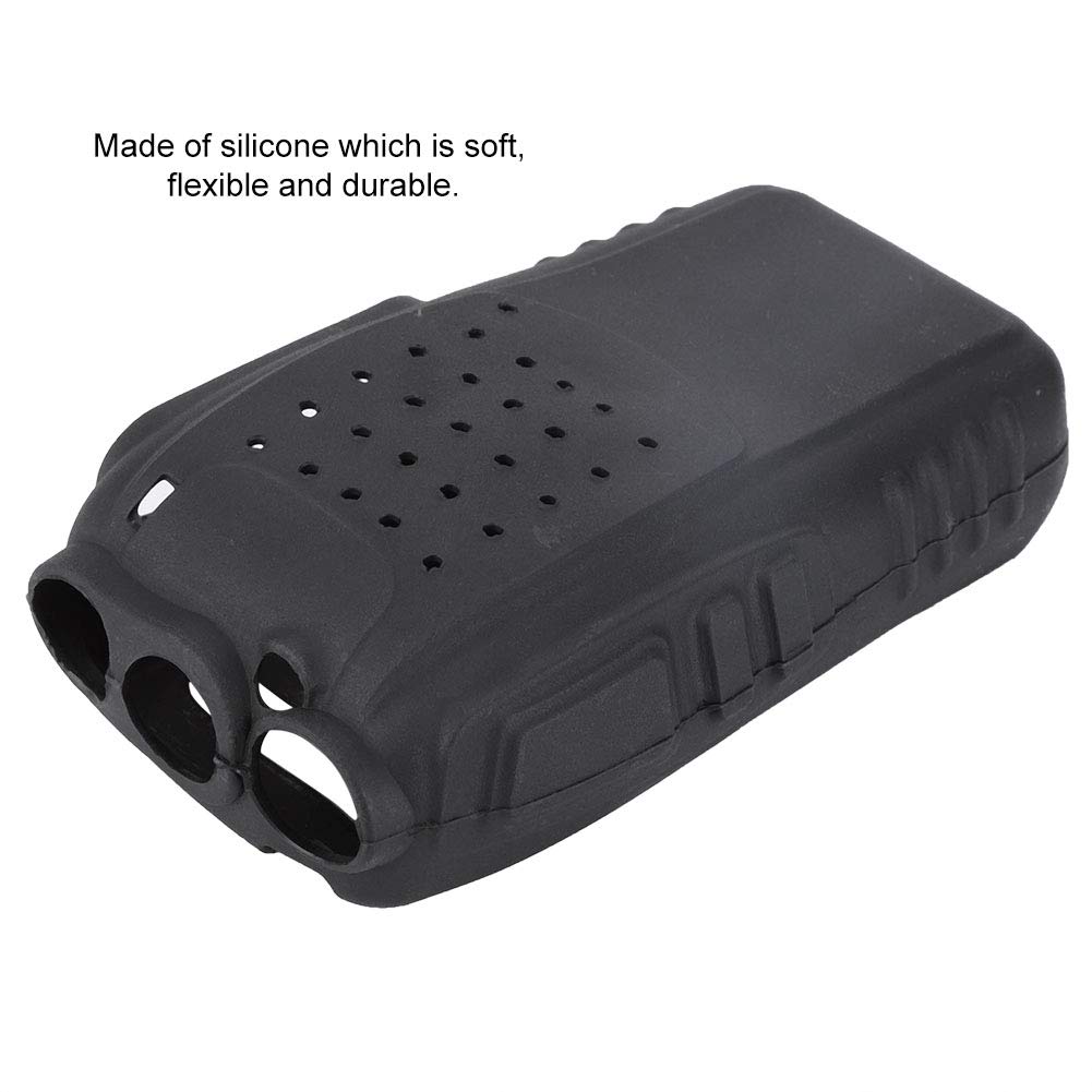 Socobeta 2 Pack Soft Silicone Walkie Talkie Case - Protective Holster for BF888s Two-Way Radios - Perfect for Outdoor Adventures, Construction Sites & Emergency Communication