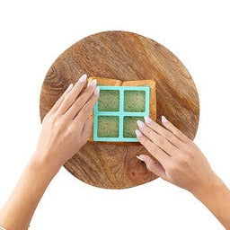 Lunch Punch Sandwich Cutter Pair - Fun Bento Box Cutters for Kids | Sandwich Shapers for School Lunches & Picnics