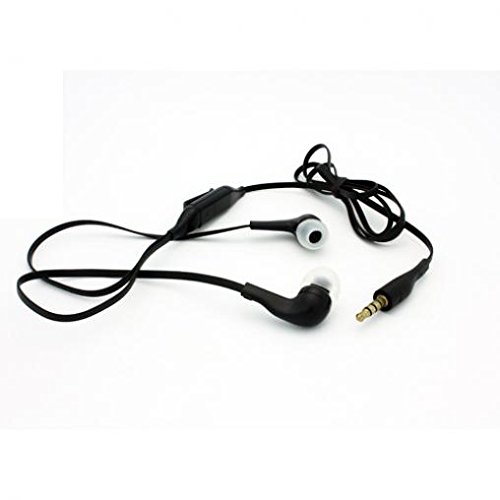 Premium Wired Earphones with Built-in Mic & 3.5mm Jack - Noise Cancelling Headphones Compatible with Samsung Galaxy A72/A52/A42/A32/A12 - Perfect for Gaming, Work Calls & Music Listening