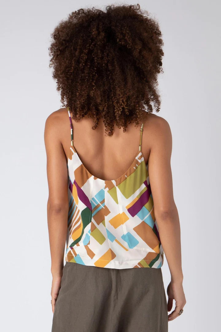 Delaney Cami Top for Women - Soft Stretchy Multi-Way Adjustable Straps - Perfect for Layering, Casual Wear & Summer Outfits
