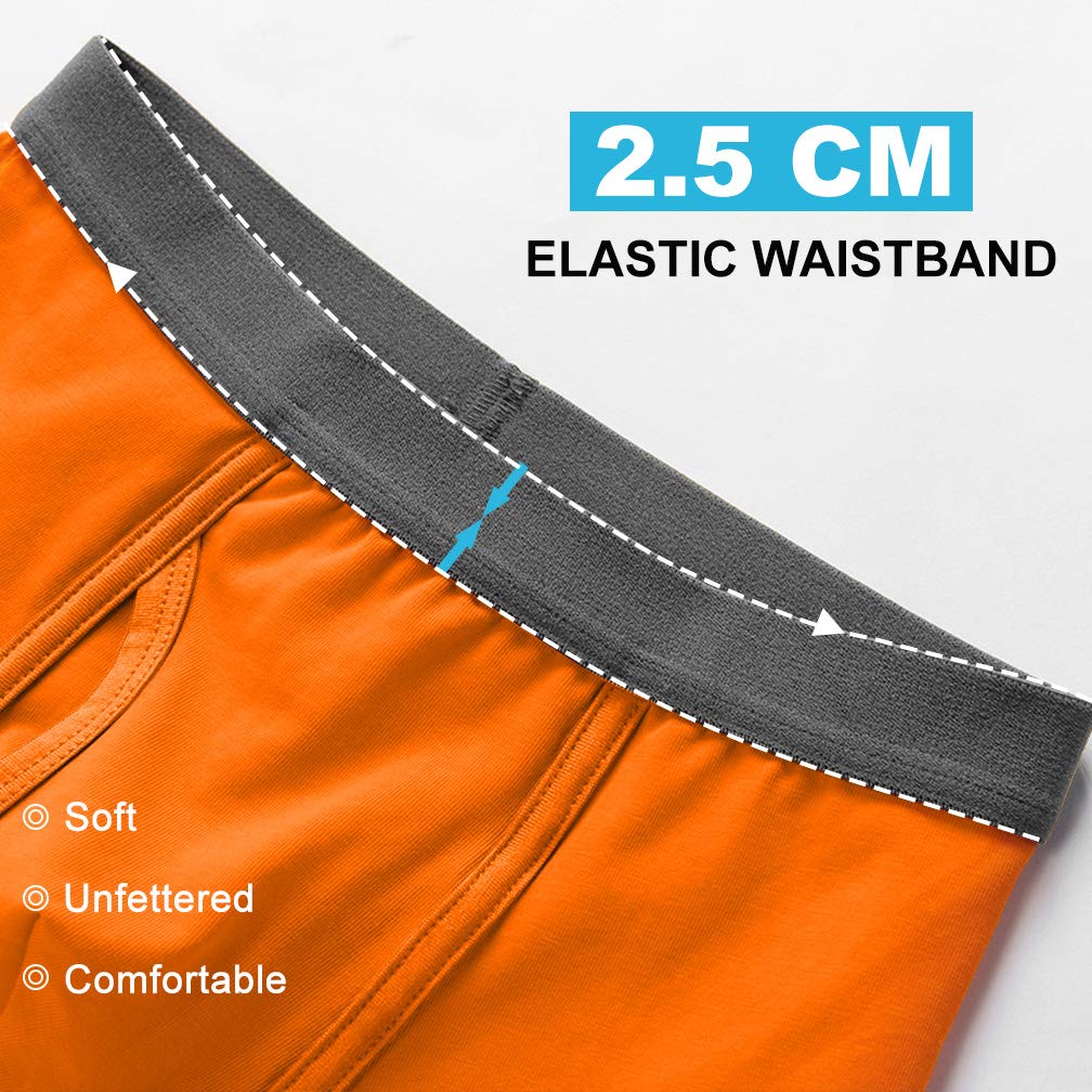 **Boys' Cotton Boxer Briefs 5-Pack - Soft Toddler Underwear for Kids | Comfortable & Breathable for Playtime & Sleep**