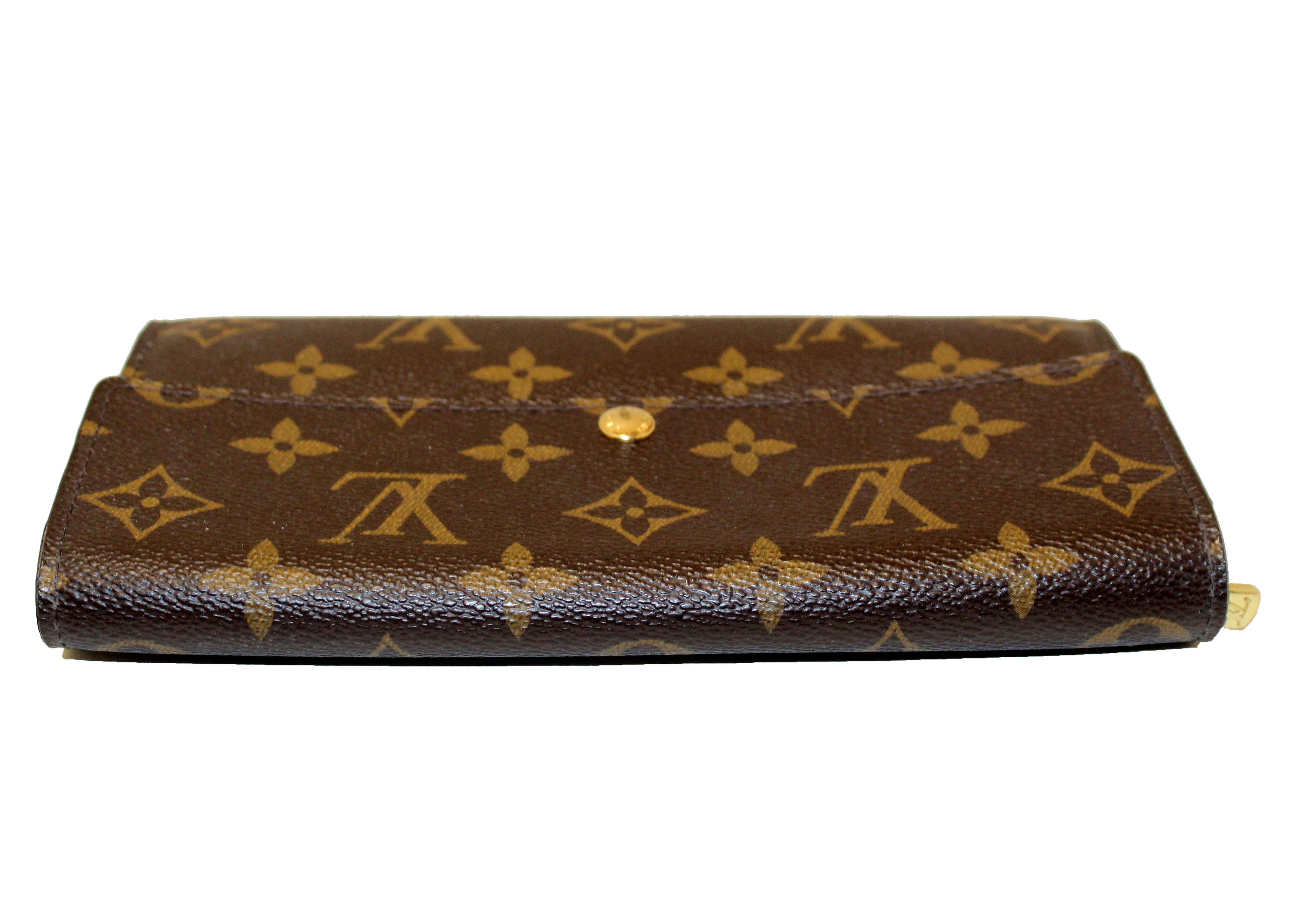 Authentic Louis Vuitton Monogram Sarah Wallet - Luxury Women's Zip Around Wallet with Multiple Card Slots & Coin Pocket - Perfect for Everyday Use, Travel & Gift Giving