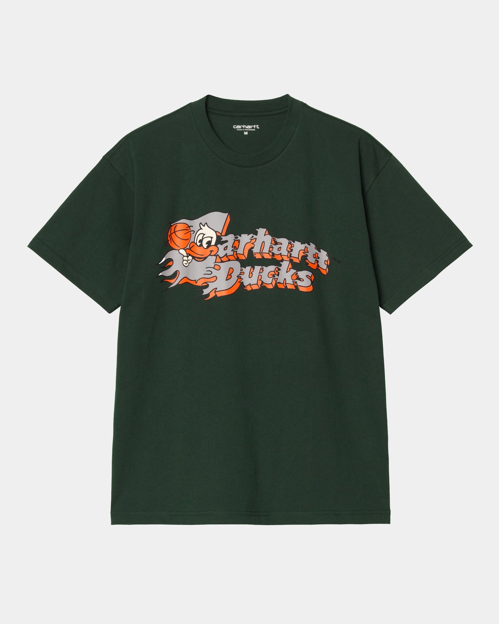 Flaming Ducks Graphic T-Shirt for Men & Women | Cool Duck Design Cotton Tee | Perfect for Casual Wear, Street Style & Duck Hunting Enthusiasts