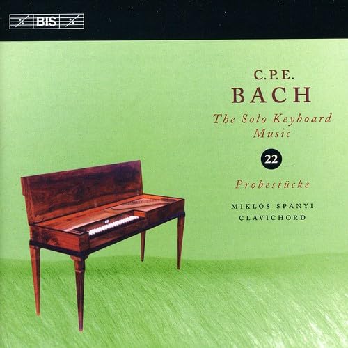 C.P.E. Bach: The Complete Solo Keyboard Music Collection Vol.22 - Perfect for Classical Music Lovers & Piano Enthusiasts