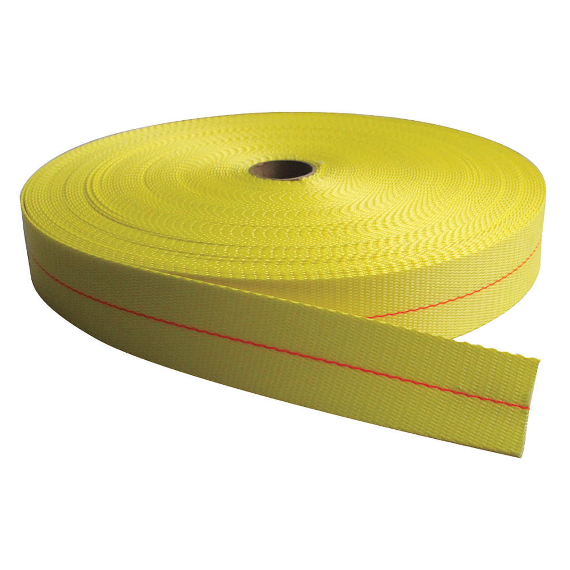 Bulk Yellow Webbing - 2 Inch Width, 300 Feet Long for DIY Projects, Outdoor Gear & Strapping Solutions