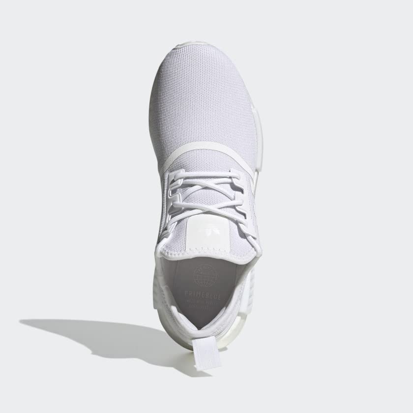 adidas Men's NMD R1 Running Shoes - White | Lightweight Comfort Sneakers for Walking, Gym & Casual Wear