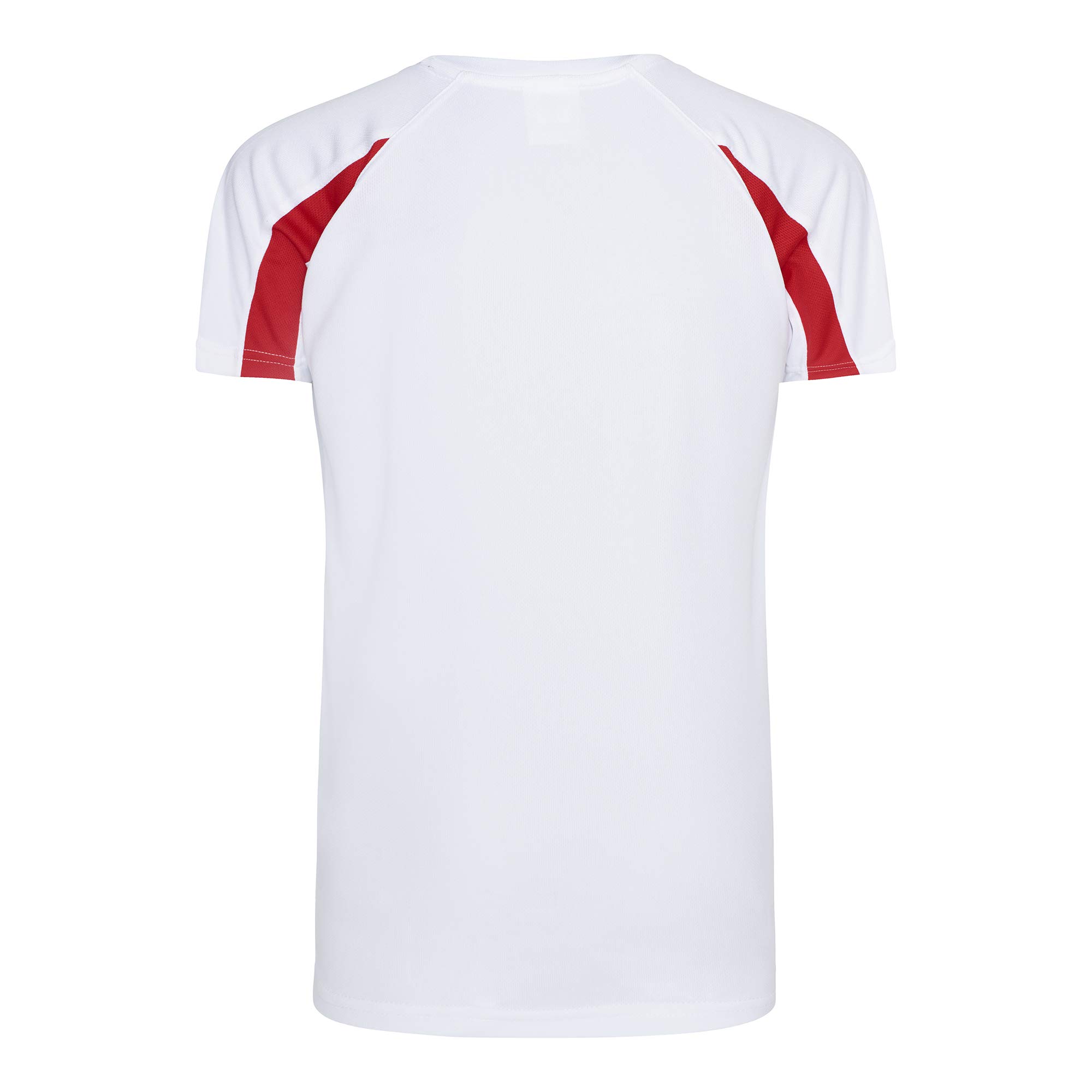 Just Cool Kids Big Boys Contrast Plain Sports T-Shirt - Breathable Cotton Athletic Tee for Boys Activewear - Perfect for Basketball, Soccer & Outdoor Play