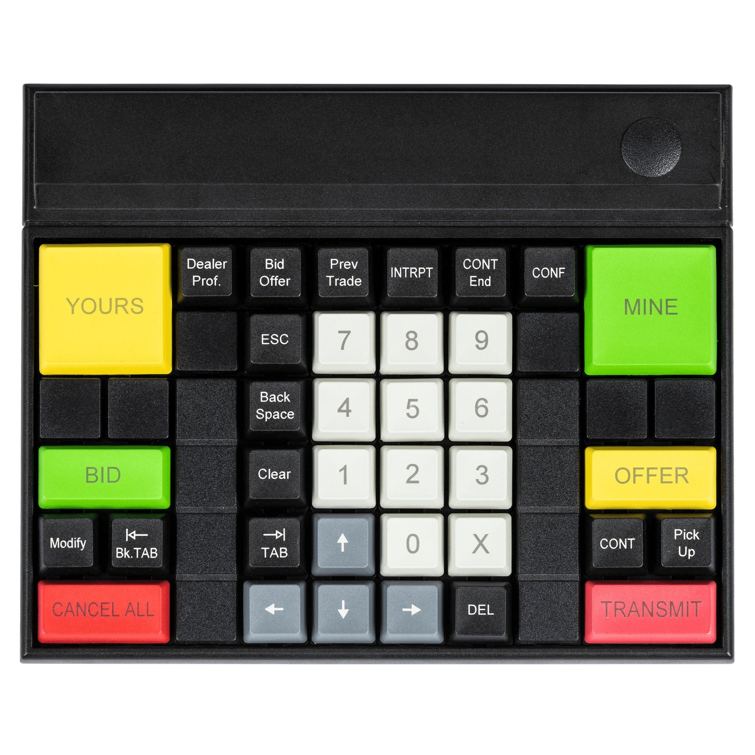 PrehKeyTec MSI 60 POS Keyboard - Durable Retail & Restaurant Point of Sale Keyboard for Fast Checkout - Perfect for Cashiers, Waiters, and Retail Staff