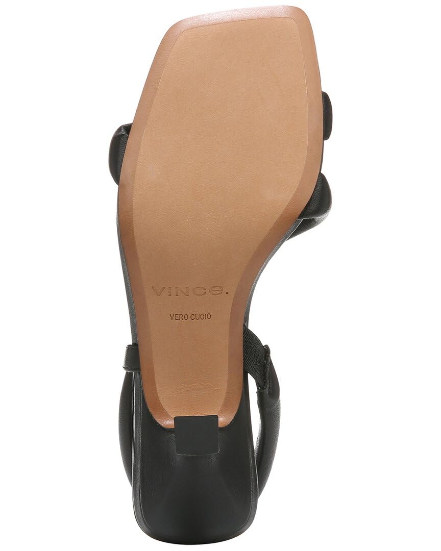 Vince Women's Coline Sandals - Comfortable Leather Strappy Sandals for Summer, Beach, and Casual Outings