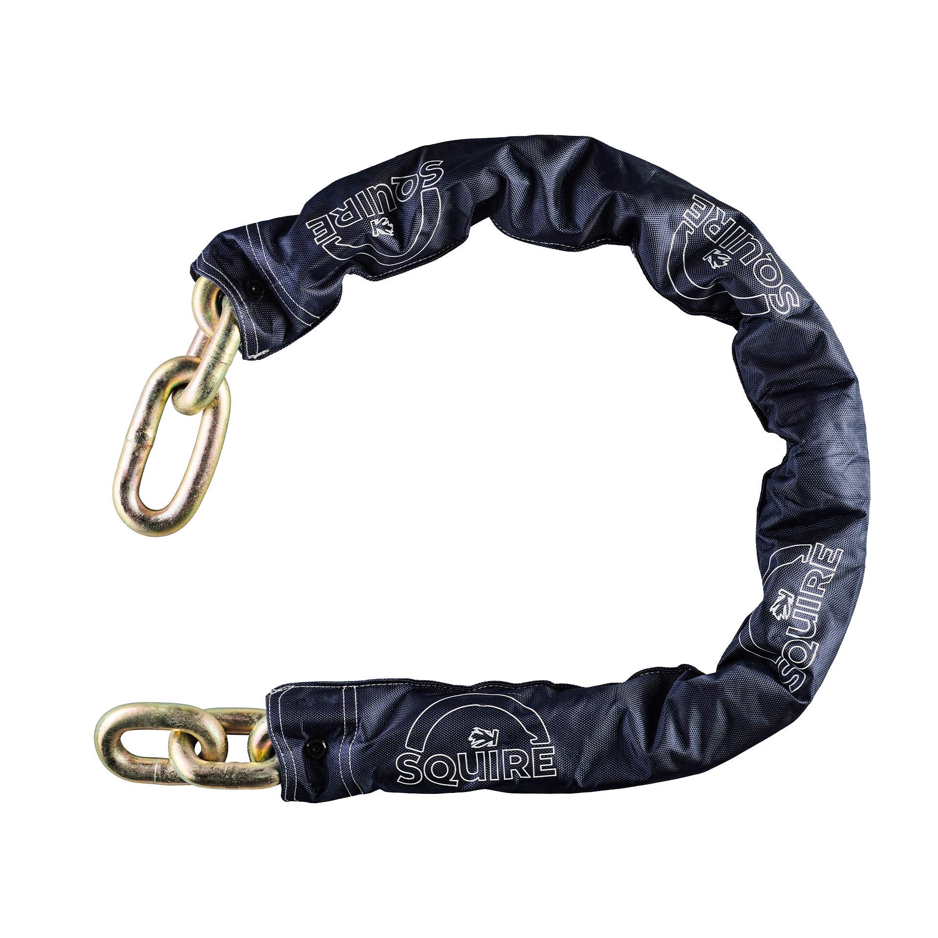 SQUIRE TC22/5 Chain Necklace for Men & Women - Blue Stainless Steel Adjustable One Size - Perfect for Casual Wear, Gifts & Everyday Fashion Accessories