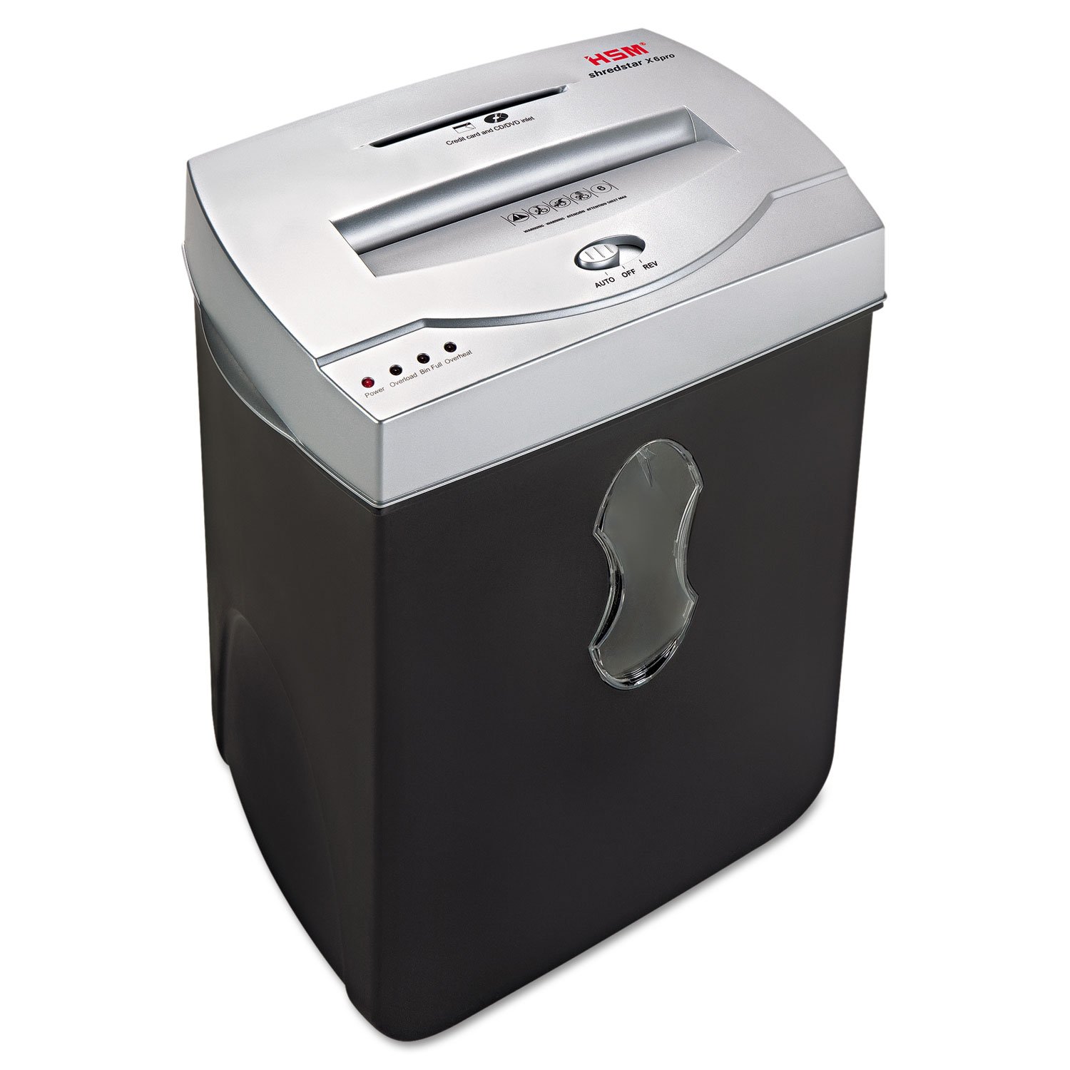 HSM Shredstar X6Pro Micro-Cut Paper Shredder - High Security Document Destroyer for Office & Home Use