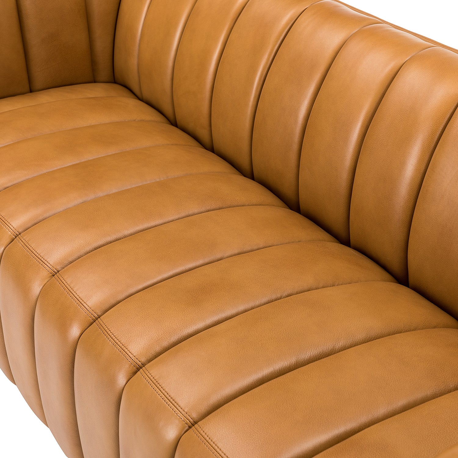 Premium Genuine Leather Office Sofa - 83