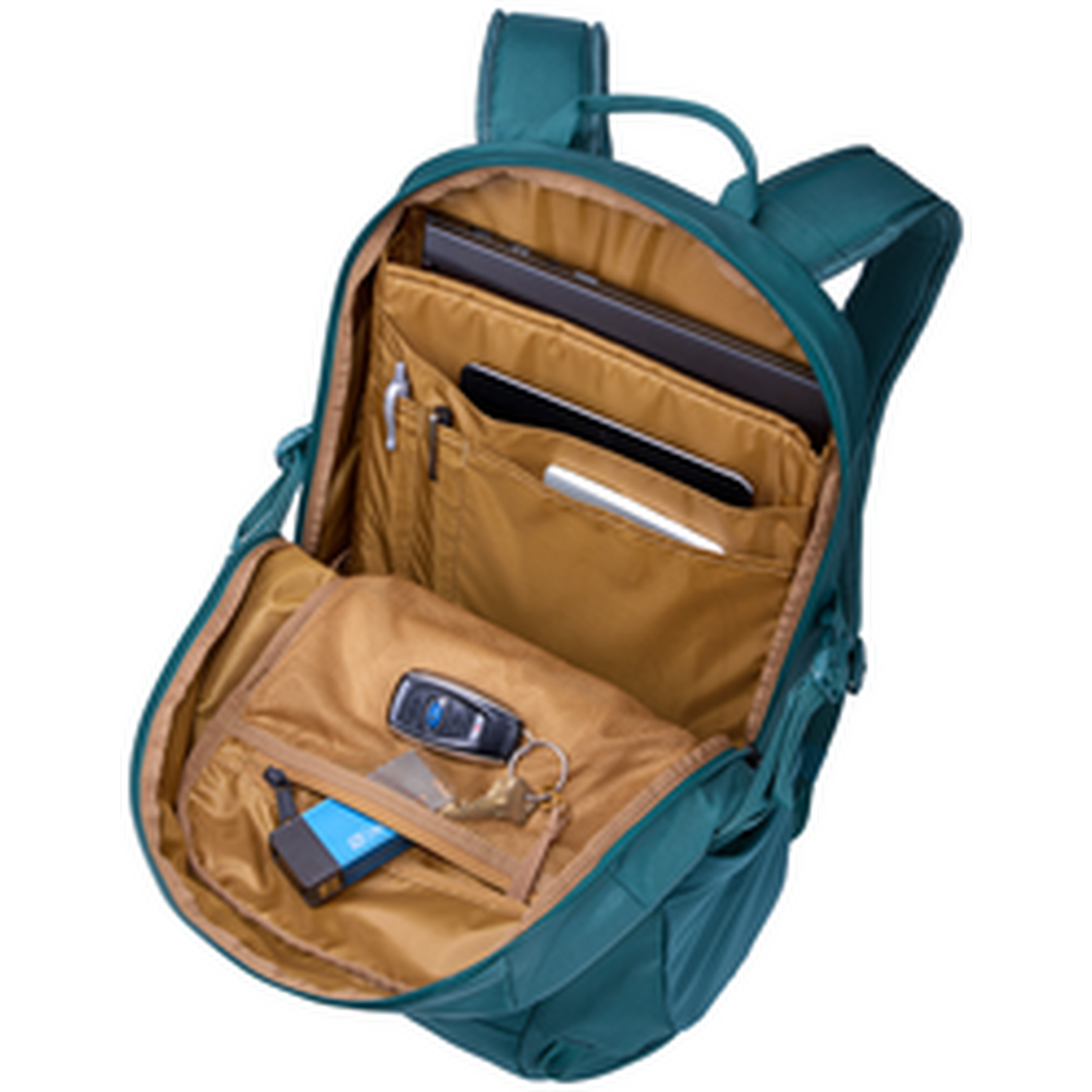 Thule EnRoute 21L Backpack - Lightweight Travel & Commuter Laptop Backpack for Work, School & Outdoor Adventures - Water-Resistant & Durable Daypack with Laptop Compartment