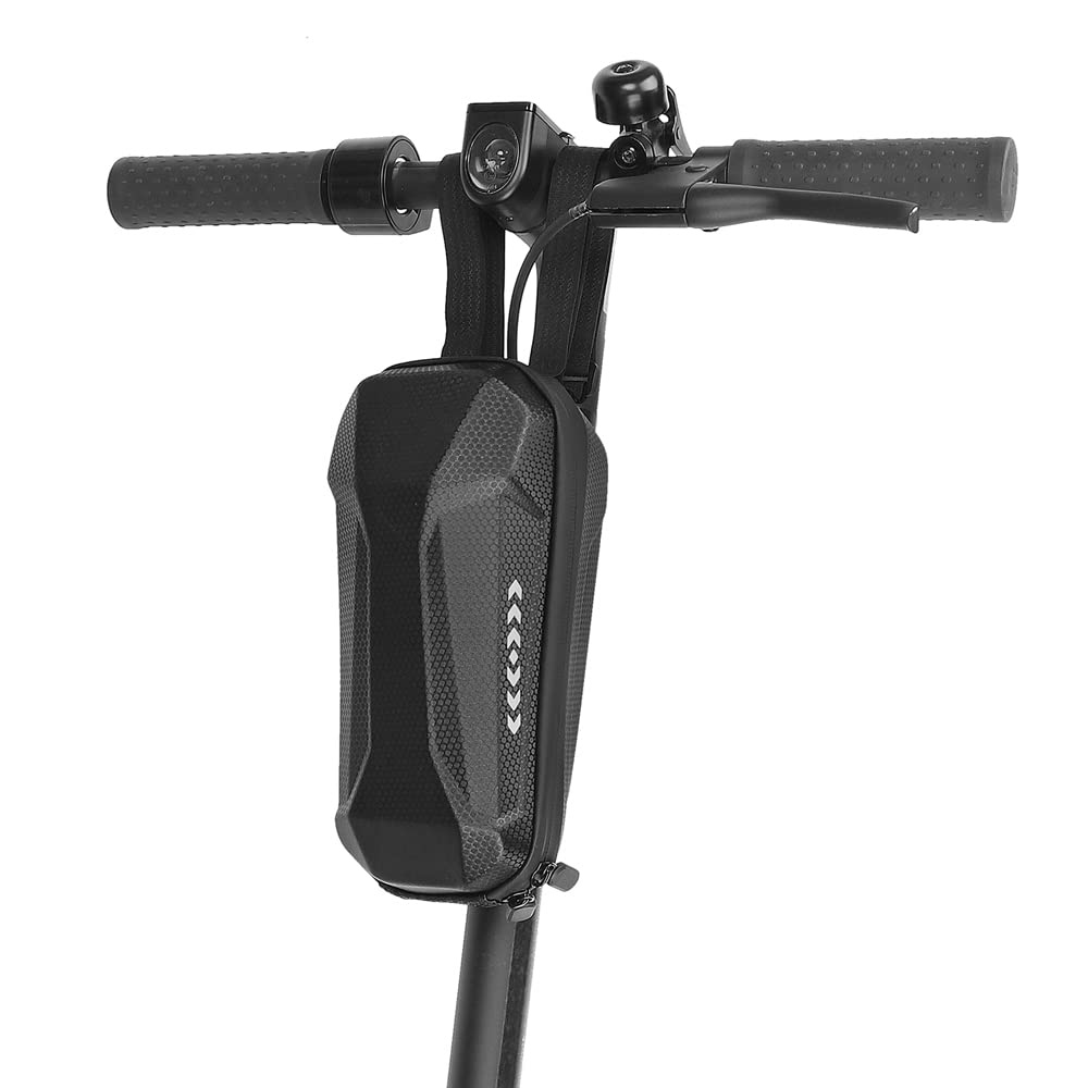 GoolRC Universal 2L/3L Waterproof EVA Scooter Handlebar Bag - Front Storage Pouch for Electric Bicycles, Scooters & Bikes - Perfect for Commuting, Shopping & Outdoor Adventures