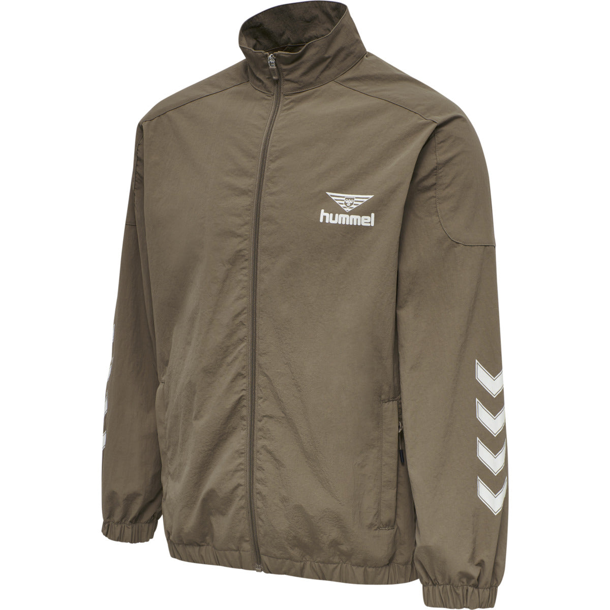 Hummel HMLNIKKI Women's Zip Jacket - Stylish & Comfortable Walnut Brown Outerwear for Casual Wear & Outdoor Activities