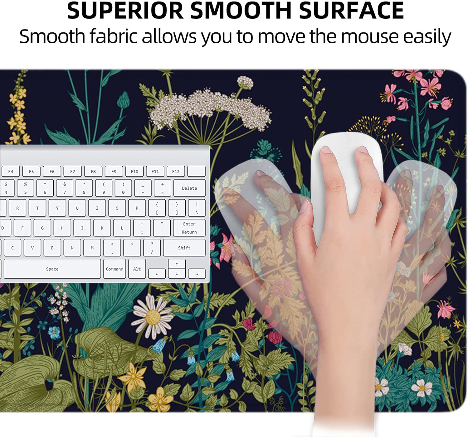 LATEEFAH Large Gaming Mouse Pad 31.5